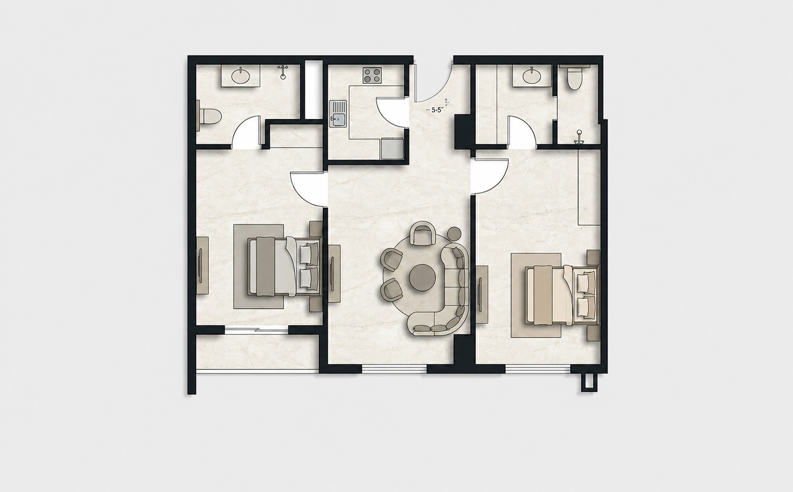 Floor plan mayfair residencia